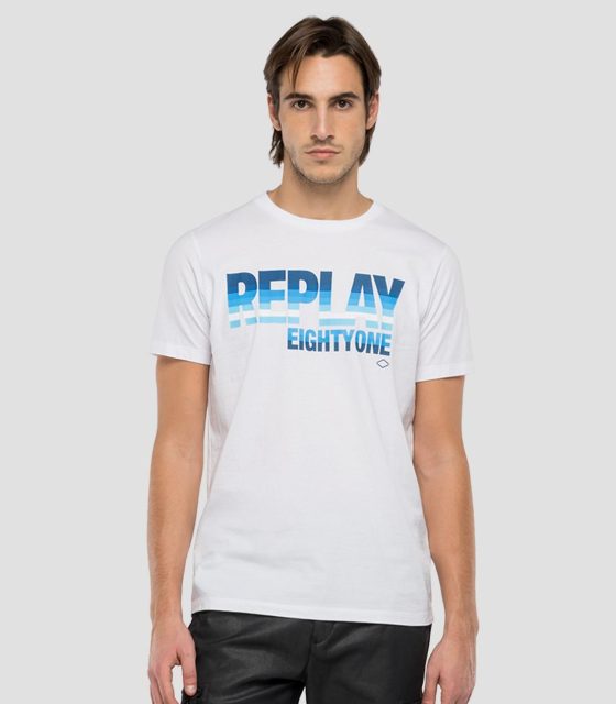 REPLAY EIGHTYONE ΒΑΜΒΑΚΕΡΟ T-SHIRT