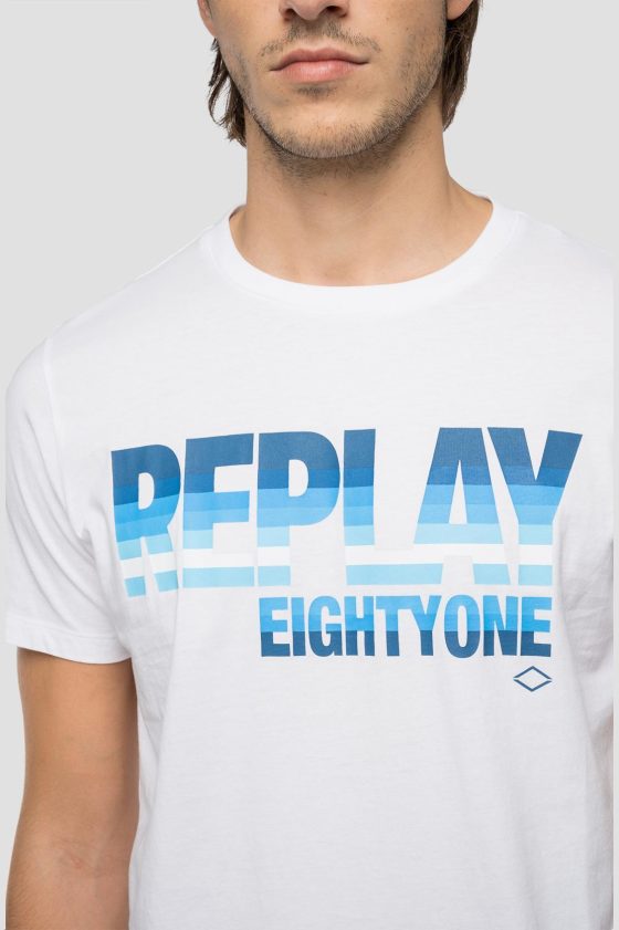 REPLAY EIGHTYONE ΒΑΜΒΑΚΕΡΟ T-SHIRT