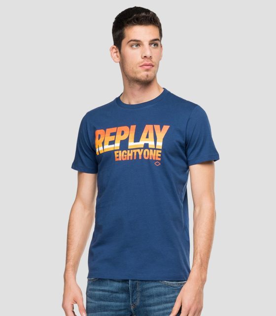 REPLAY EIGHTYONE ΒΑΜΒΑΚΕΡΟ T-SHIRT