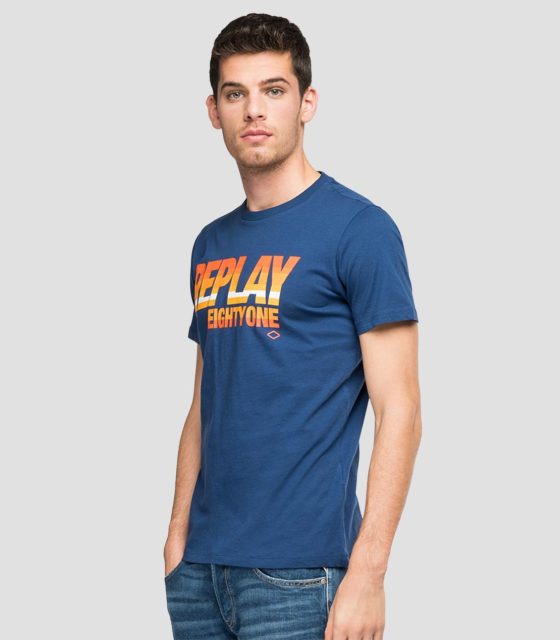 REPLAY EIGHTYONE ΒΑΜΒΑΚΕΡΟ T-SHIRT