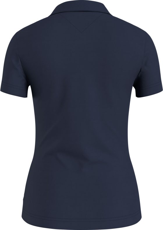 TOMMY JEANS ΓΥΝΑΙΚΕΙΟ POLO Γυναικείο Polo. Με V Λαιμόκοψη. Slim Γραμμή.