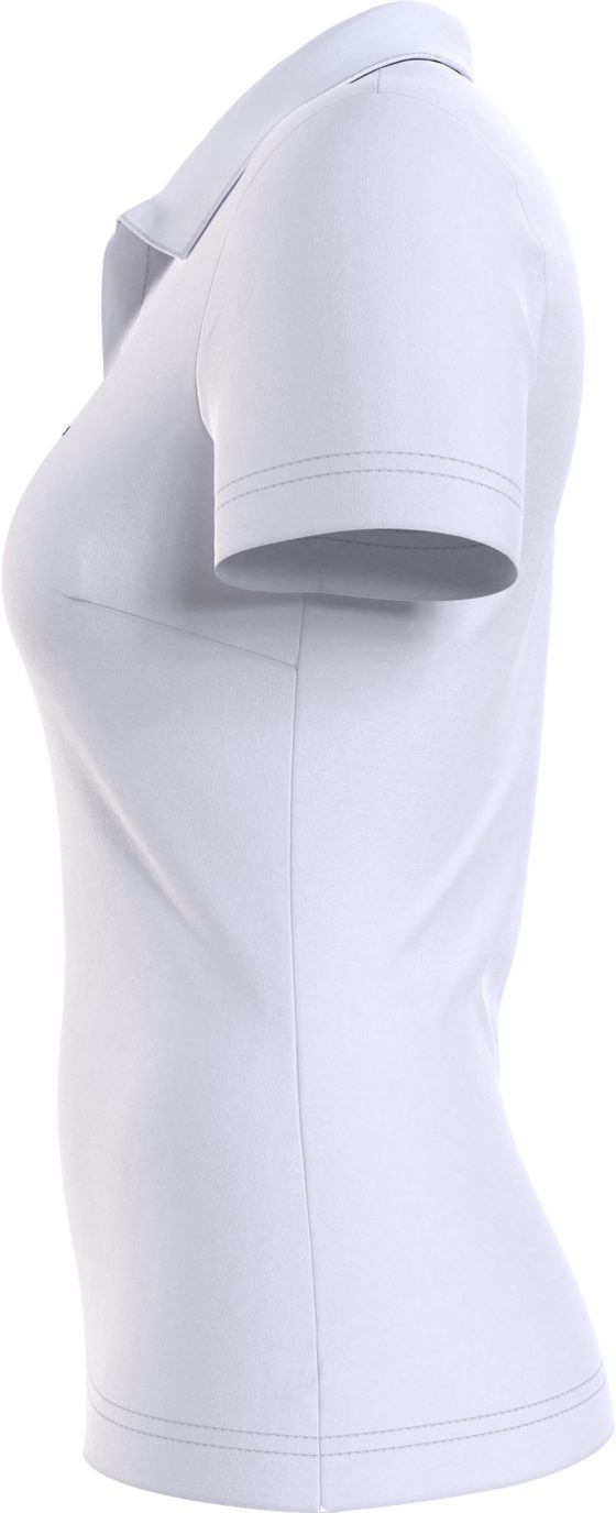TOMMY JEANS ΓΥΝΑΙΚΕΙΟ POLO Γυναικείο Polo. Με V Λαιμόκοψη. Slim Γραμμή.