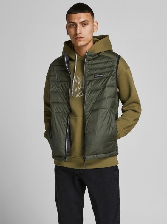 JACK&JONES Αμάνικο Μπουφάν