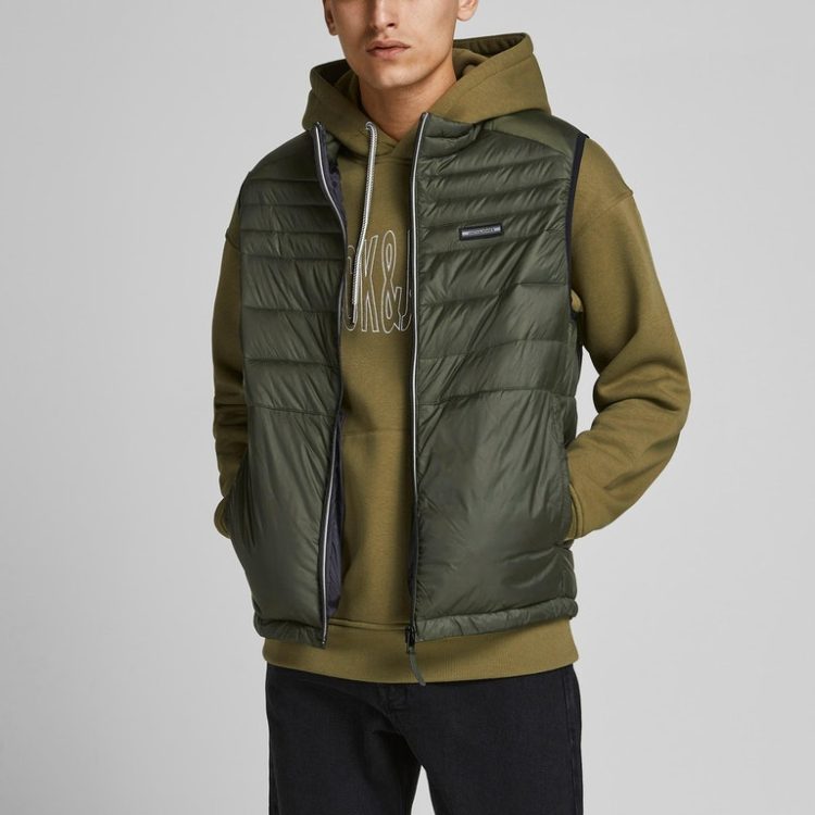 JACK&JONES Αμάνικο Μπουφάν