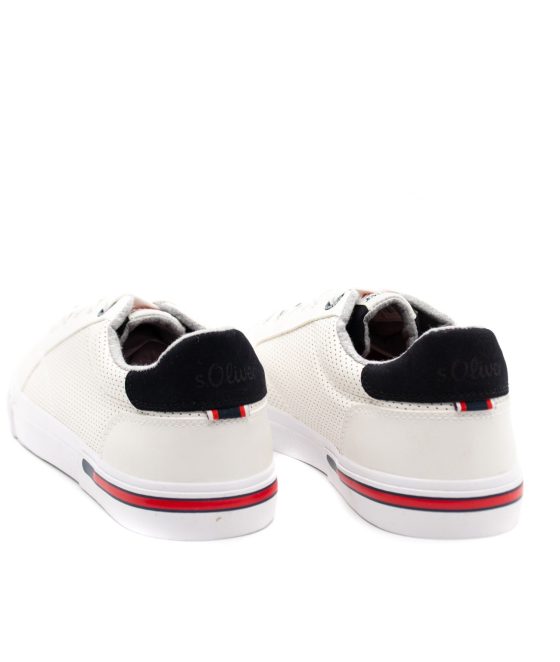 S.OLIVER CASUAL WHITE SNEAKERS