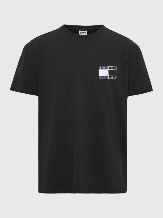 TOMMY JEANS MEN TWISTED FLAG T-SHIRT DM0DM14015