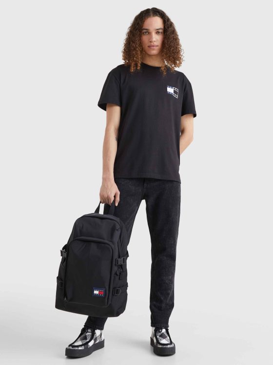 TOMMY JEANS MEN TWISTED FLAG T-SHIRT DM0DM14015