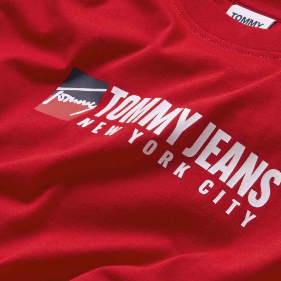 TOMMY JEANS MEN ENTRY ATHLETICS T-SHIRT DM0DM14001