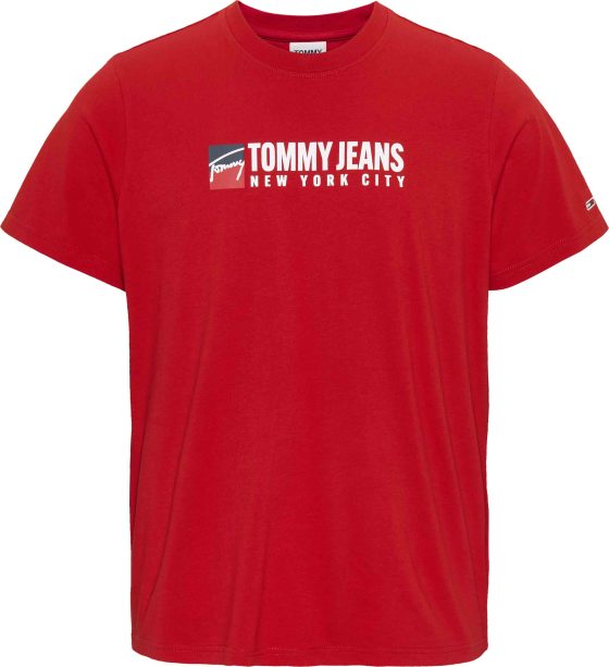 TOMMY JEANS MEN ENTRY ATHLETICS T-SHIRT DM0DM14001