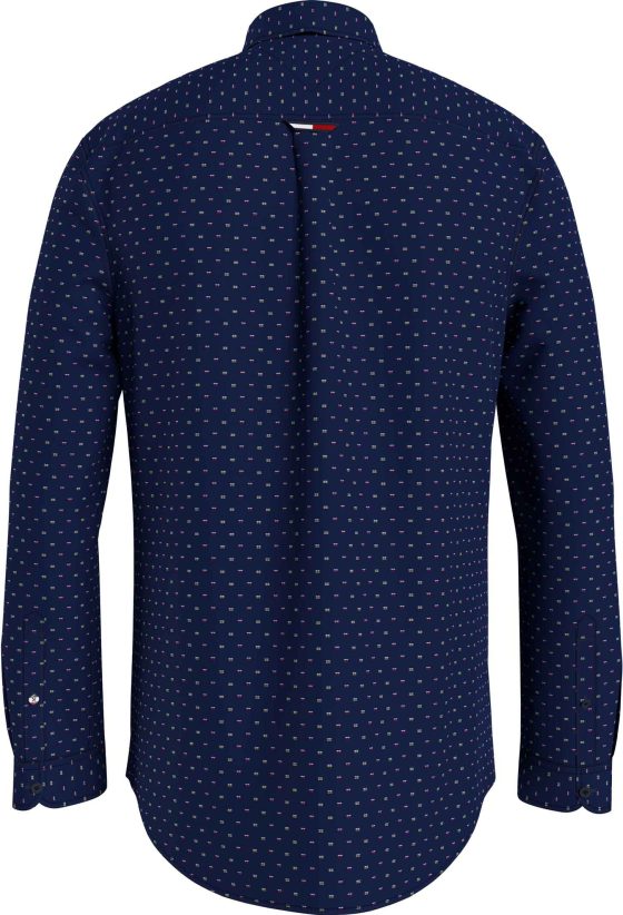 TOMMY JEANS MEN ESSENTIAL DOBBY SHIRT DM0DM14184