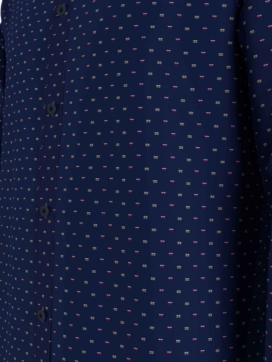 TOMMY JEANS MEN ESSENTIAL DOBBY SHIRT DM0DM14184