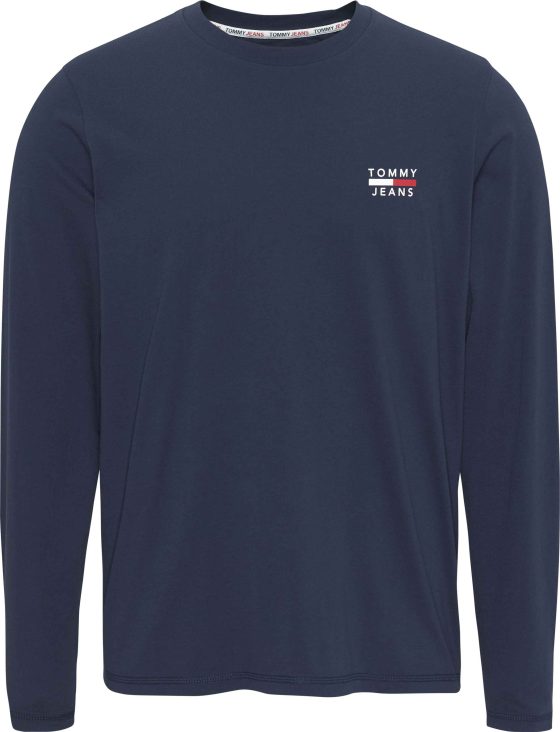 TOMMY JEANS MEN LONG SLEEVE CHEST LOGO T-SHIRT DM0DM14316