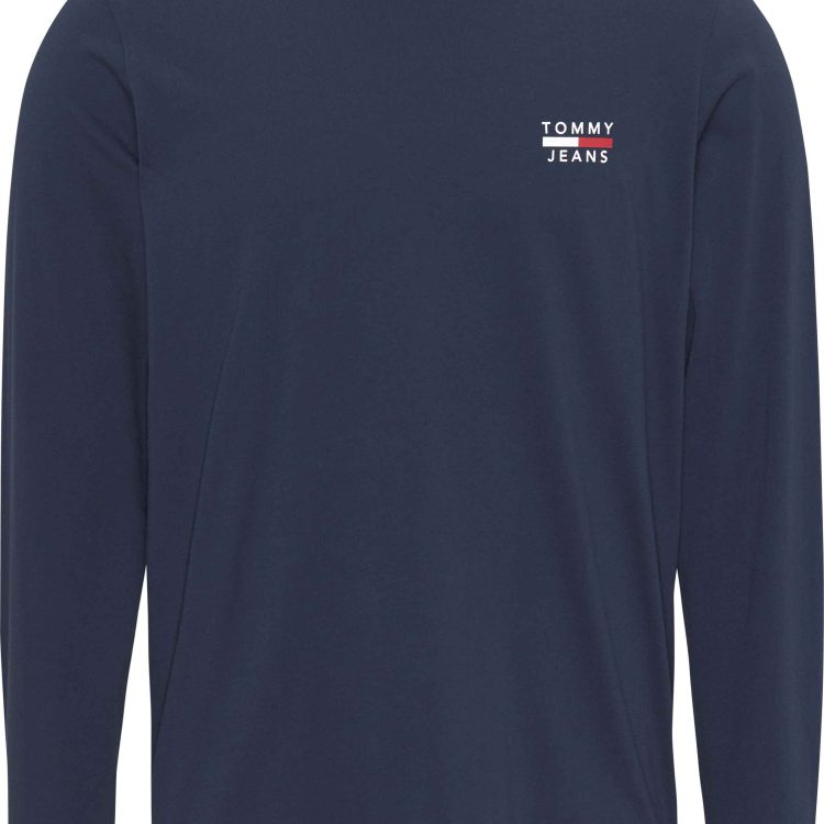 TOMMY JEANS MEN LONG SLEEVE CHEST LOGO T-SHIRT DM0DM14316