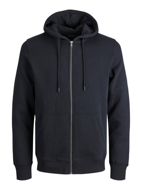 JACK&JONES STAR BASIC ZIP HOODIE 12210830