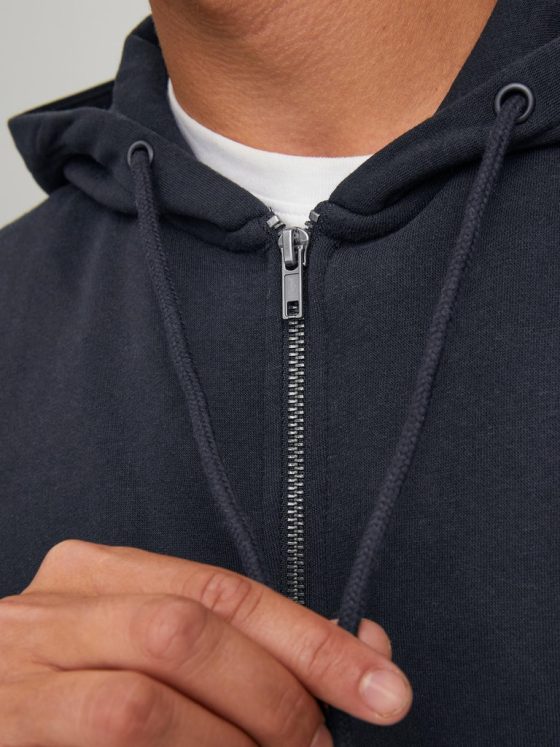 JACK&JONES STAR BASIC ZIP HOODIE 12210830
