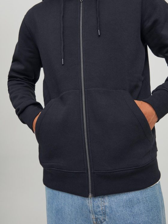 JACK&JONES STAR BASIC ZIP HOODIE 12210830