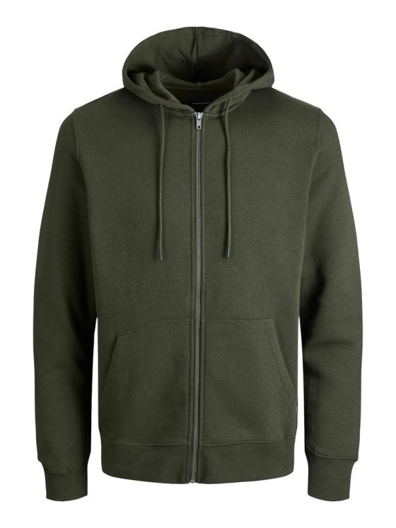 JACK&JONES STAR BASIC ZIP HOODIE 12210830
