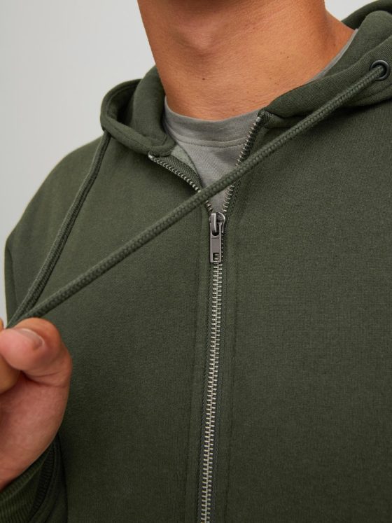 JACK&JONES STAR BASIC ZIP HOODIE 12210830