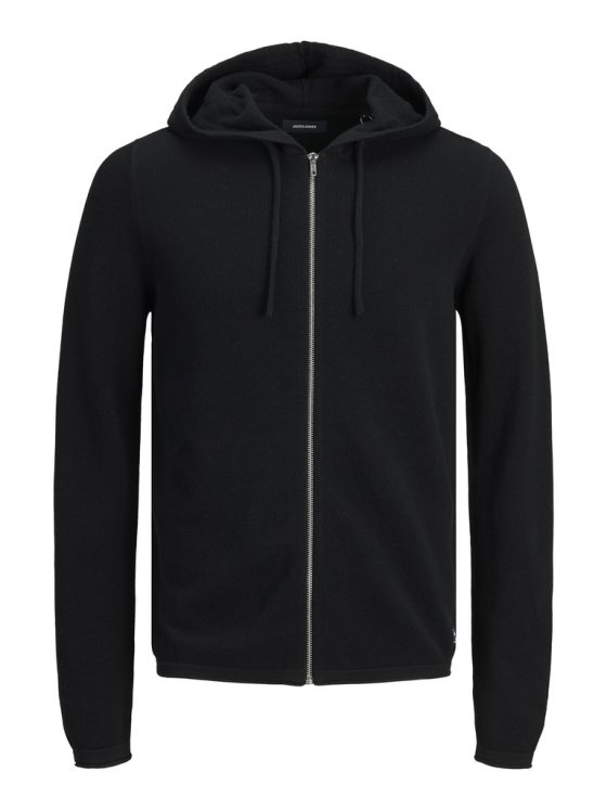 JACK&JONES HILL HOODED ZIP KNITTED CARDIGAN 12190154