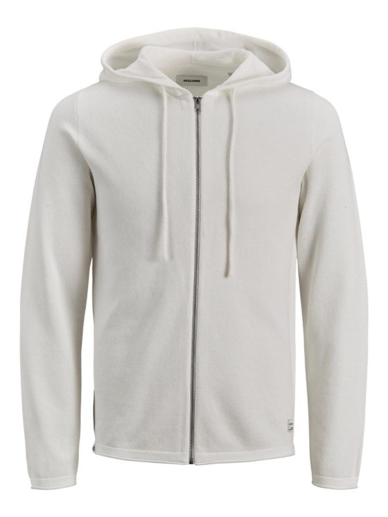 JACK&JONES HILL HOODED ZIP KNITTED CARDIGAN 12190154