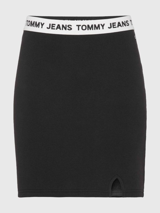 TOMMY JEANS ΕΦΑΡΜΟΣΤH ΦΟΥΣΤΑ ΜΙΝΙ ΜΕ ΛΟΓΟΤΥΠΟ ΣΤΟ ΛΑΣΤΙΧΟ DW0DW13706