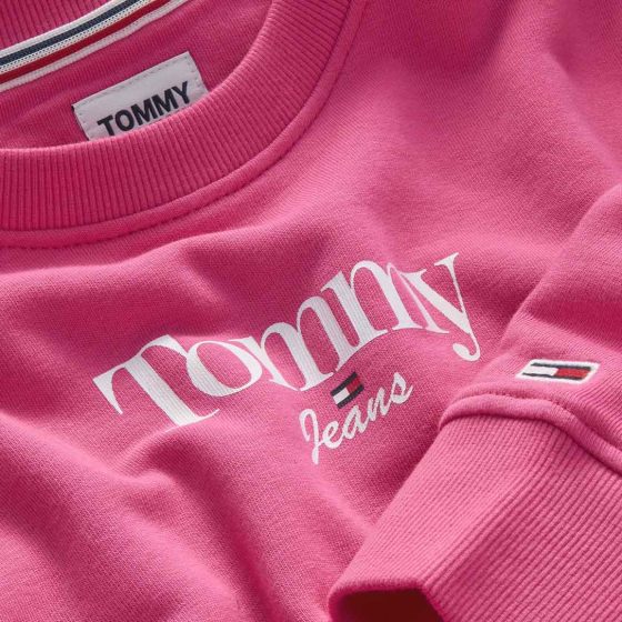 TOMMY JEANS ESSENTIAL ΦΟΥΤΕΡ ΜΕ ΚΛΑΣΙΚΗ ΛΑΙΜΟΚΟΨΗ ΚΑΙ ΛΟΓΟΤΥΠΟ DW0DW13574