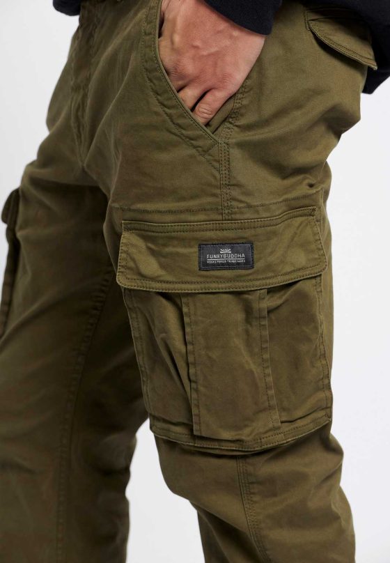 FUNKY-BUDDHA COMFORT STRETCH CARGO ΠΑΝΤΕΛΟΝΙ FBM006-002-02