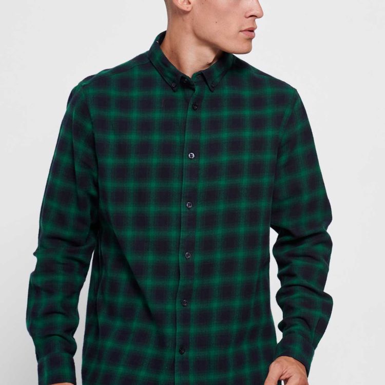 FUNKY-BUDDHA FLANEL ΚΑΡΟ ΠΟΥΚΑΜΙΣΟ FBM006-027-05