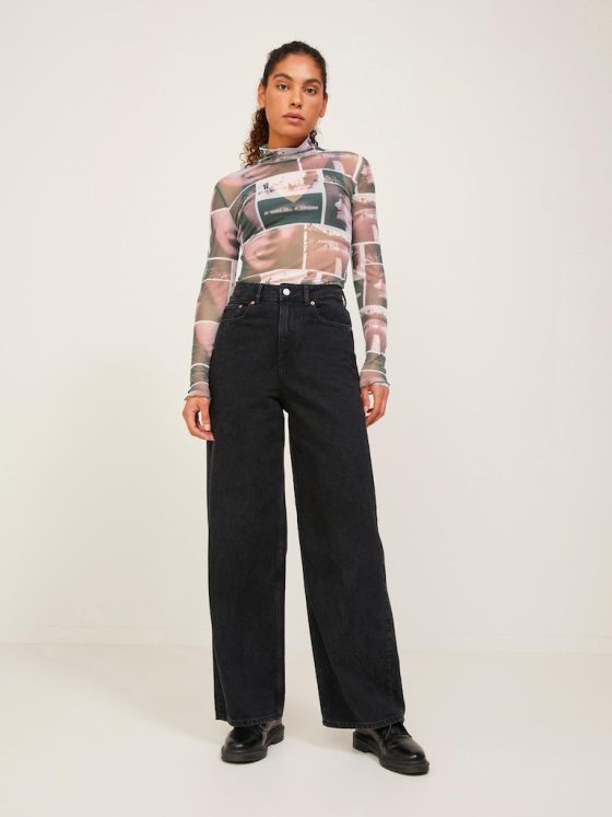 JJXX MAUI LONG SLEEVE HIGH NECK MESH TOP 12218696