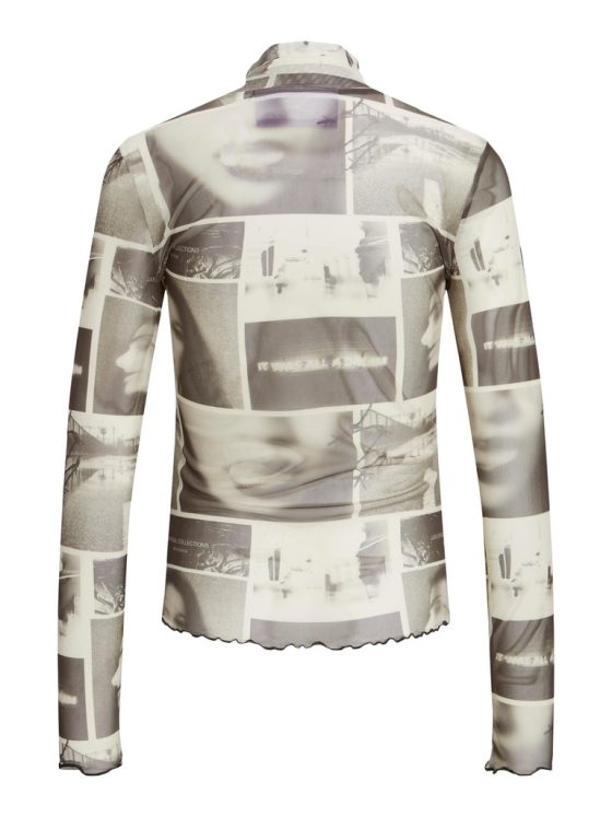 JJXX MAUI LONG SLEEVE HIGH NECK MESH TOP 12218696
