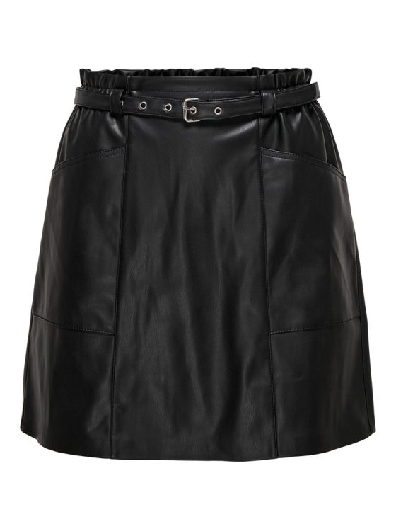 ONLY HEIDI FAUX LEATHER SKIRT 15229099