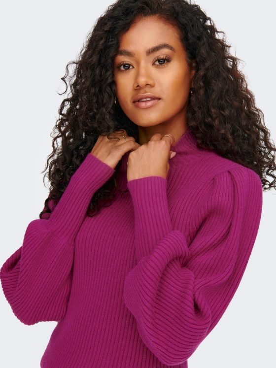 ONLY KATIA LONG SLEEVE HIGHNECK PULLOVER KNIT 15232494