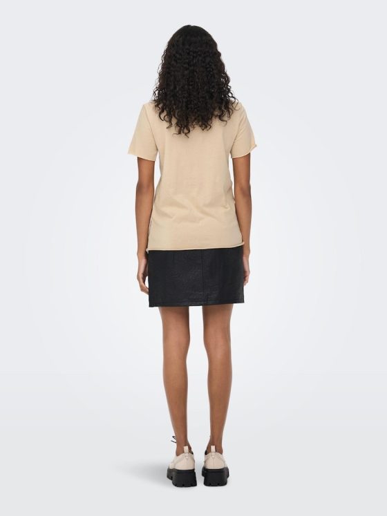 ONLY LUCY REGULAR SHORT SLEEVE WITH STUDS T-SHIRT 15273179