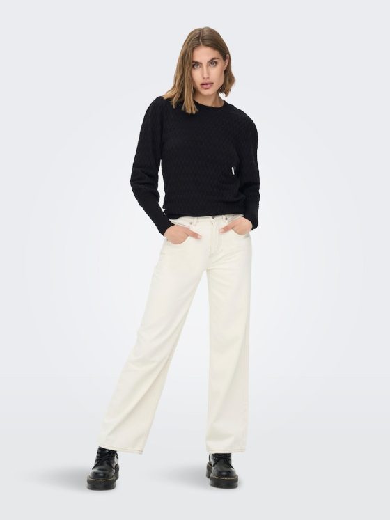 ONLY FAYE LIFE LONG SLEEVE PULLOVER KNIT 15264797