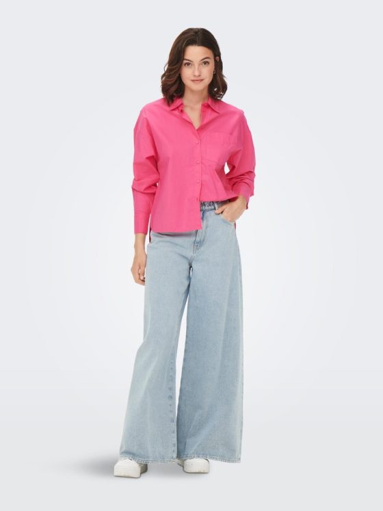 ONLY LINA LONG SLEEVE LOOSE SHIRT 15270508