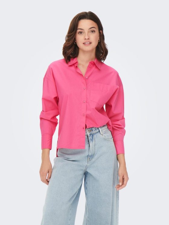 ONLY LINA LONG SLEEVE LOOSE SHIRT 15270508