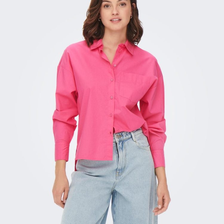 ONLY LINA LONG SLEEVE LOOSE SHIRT 15270508