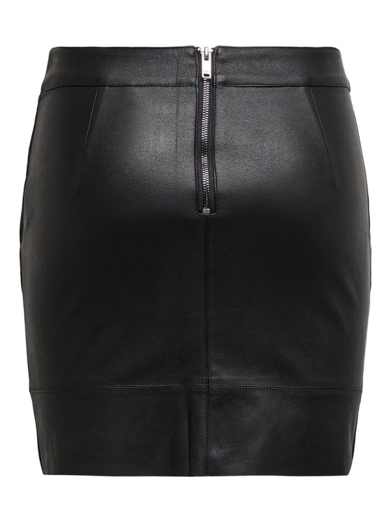 ONLΥ BASE FAUX LEATHER SKIRT 15164809