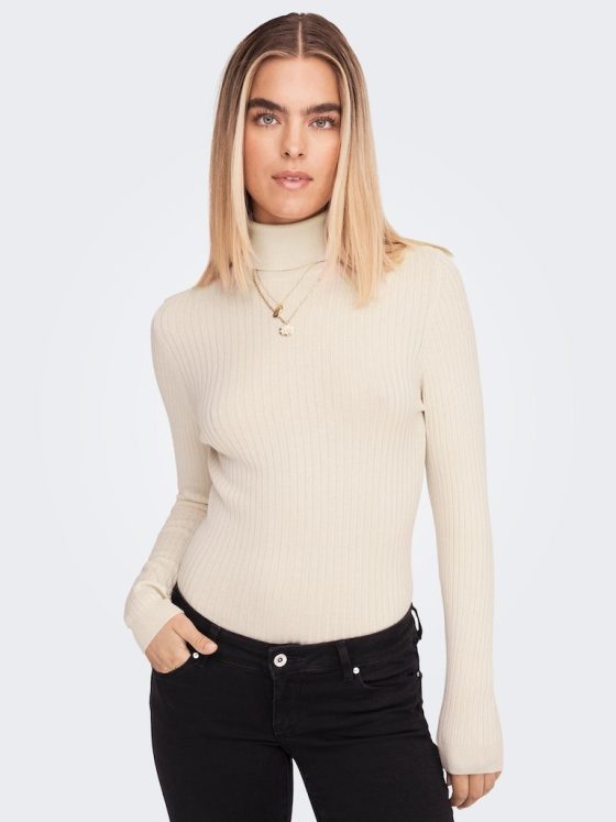 ONLY KAROL LONG SLEEVE ROLLNECK PULLOVER KNIT 15165075
