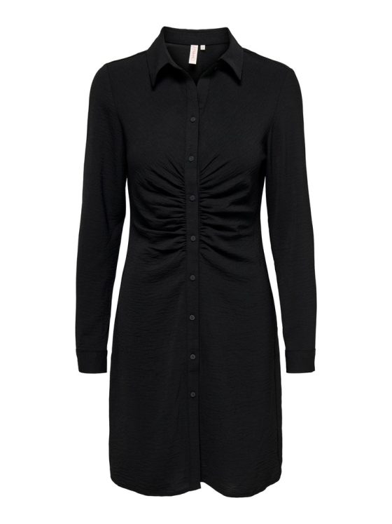 ONLY METTE LONG SLEEVES WRINKLE DRESS 15274642