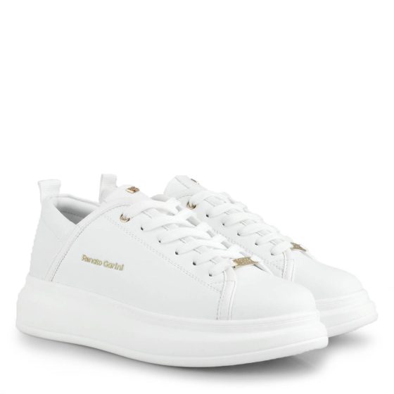 RENATO GARINI ΛΕΥΚΟ ΚΡΟΚΟ SNEAKERS P119R106225P