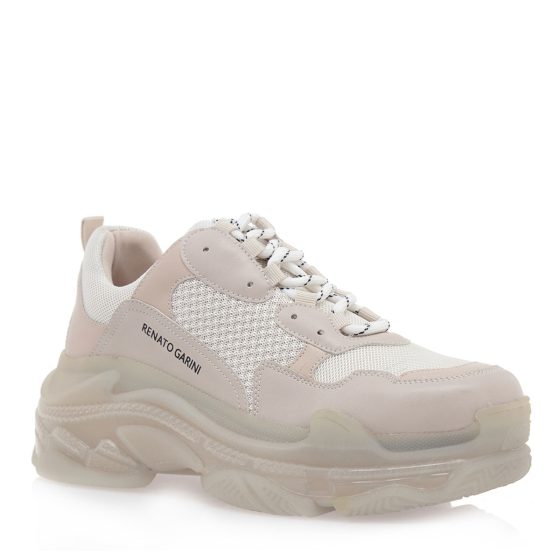RENATO GARINI ΜΠΕΖ ΔΙΑΦΑΝΕΣ SNEAKERS P119R1423P83