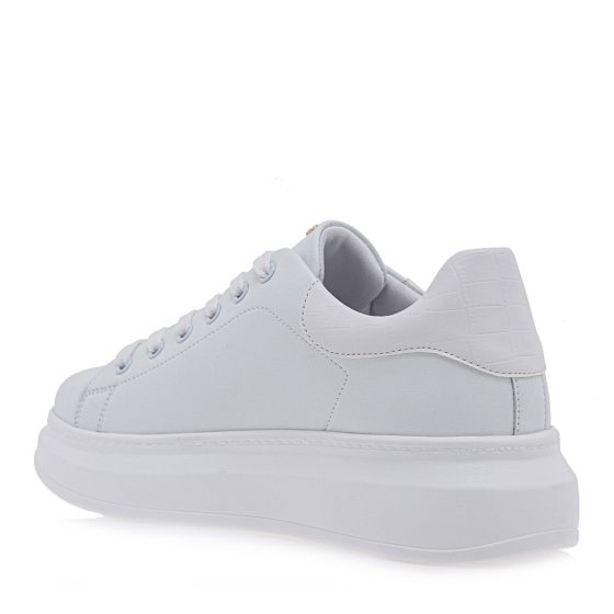 RENATO GARINI ΛΕΥΚA ΚΡΟΚΟ SNEAKERS P119R321225P