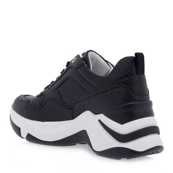 RENATO GARINI SNEAKERS ΜΑΥΡΟ ΦΙΔΙ P119R618383T