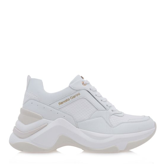 RENATO GARINI ΛΕΥΚΟ ΦΙΔΙ SNEAKERS P119R6183X98