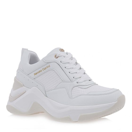 RENATO GARINI ΛΕΥΚΟ ΦΙΔΙ SNEAKERS P119R6183X98