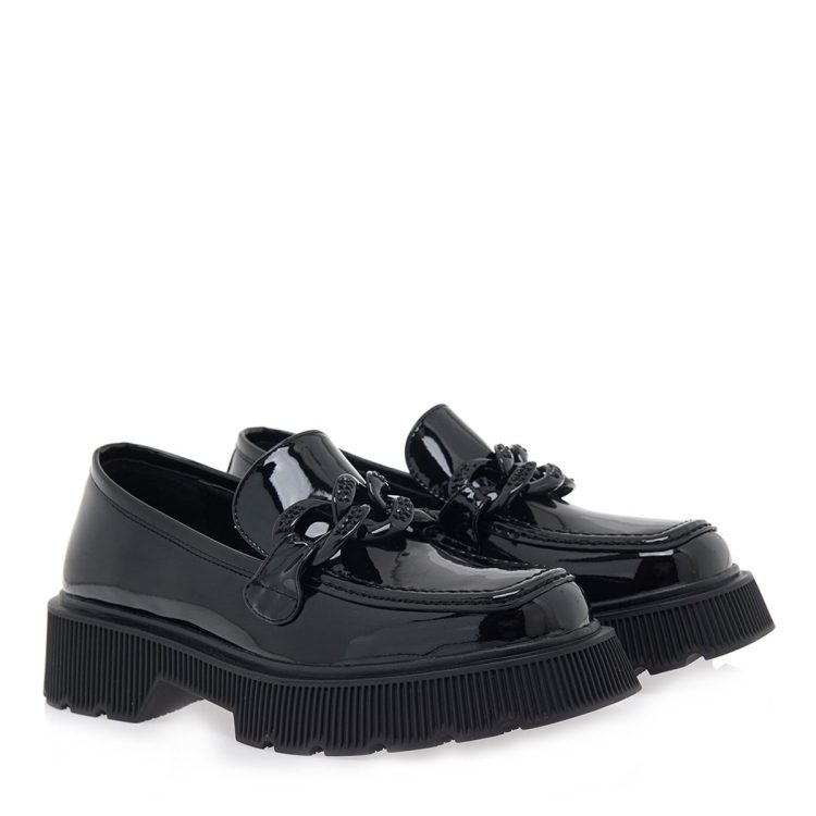 EXE ΜΑΥΡA LOAFERS ΛΟΥΣΤΡΙΝΙ P154R2652007