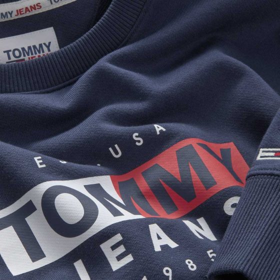 TOMMY JEANS ENTRY FLAG CREW DM0DM14341