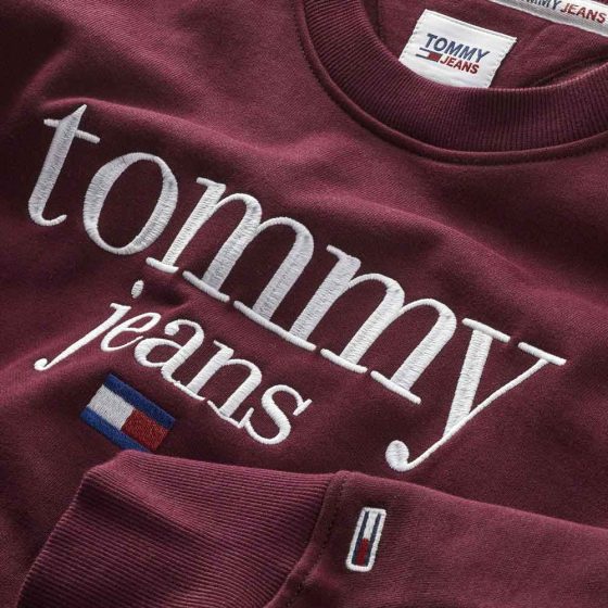 TOMMY JEANS MODERN LOGO ΜΑΚΡΥΜΑΝΙΚΟ ΦΟΥΤΕΡ DM0DM15029