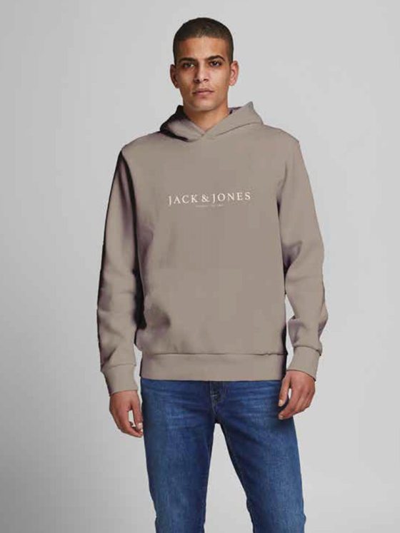 JACK&JONES AUGUST LOGO SWEAT HOODIE 12221967